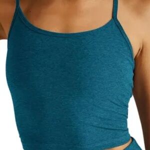 Beyond Yoga Teal Blue Slim Tank Top